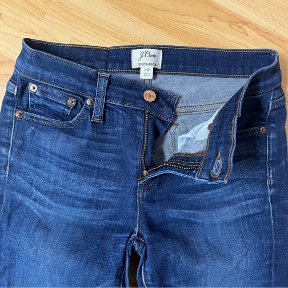 J.Crew Toothpick Jeans 26P - Picture 6 of 9